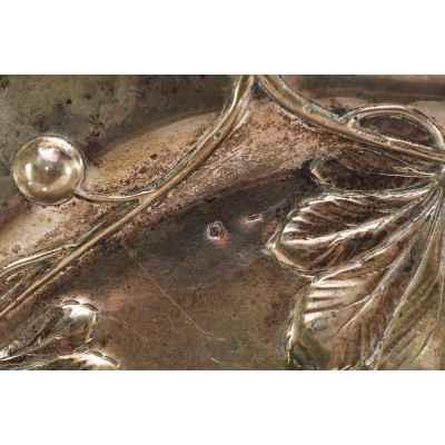 Блюдо «Каштан» Вена, Австро-Венгрия конец XIX - начало XX вв