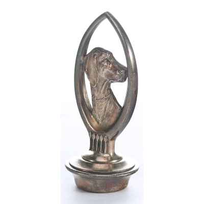 Пробка Собака шпиатр, Германия нач. ХХ в. Н-7,6 см. Германия начало ХХ века