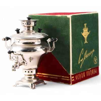 Самовар сувенирный «Ясная поляна» Тула, Россия Завод: «Штамп» им, Б, Л, Ванникова 1975