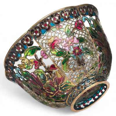 Ваза витражная Россия конец XIX - начало XX вв