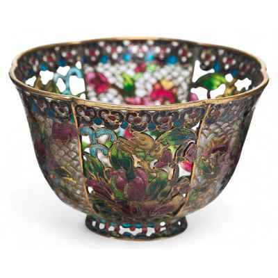 Ваза витражная Россия конец XIX - начало XX вв