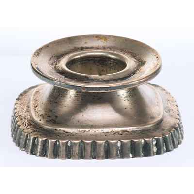 Подсвечник с рифленым основанием Германия Конец XIX века