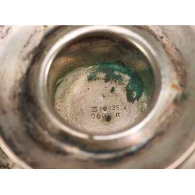 Подсвечник с рифленым основанием Германия Конец XIX века