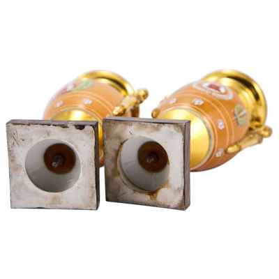 Парные вазы в античном стиле в в форме сирен Европа первая половина ХІХ века