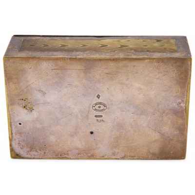 Коробка для сигарет Варшава, Российская Империя рубеж ХІХ-ХХ вв