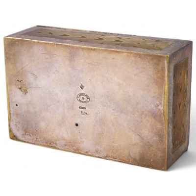 Коробка для сигарет Варшава, Российская Империя рубеж ХІХ-ХХ вв