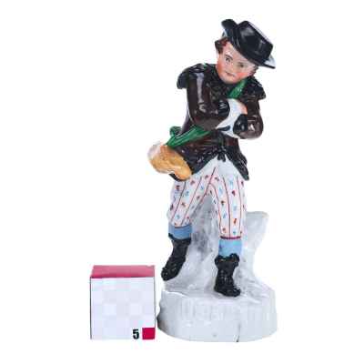 Скульптура «Замерзший путник» Англия (?) XIX век