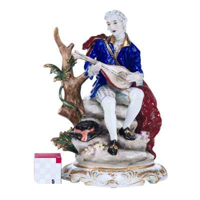 Скульптура «Музыкант» Германия Вторая половина XX века