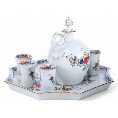 Набор для ликера фарфор, Мейсен (Meissen) Германия 1960-70-е гг. Мейсен, Германия 1960-70 гг