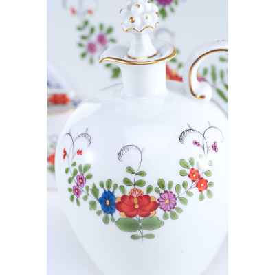 Набор для ликера фарфор, Мейсен (Meissen) Германия 1960-70-е гг. Мейсен, Германия 1960-70 гг