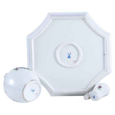 Набор для ликера фарфор, Мейсен (Meissen) Германия 1960-70-е гг. Мейсен, Германия 1960-70 гг