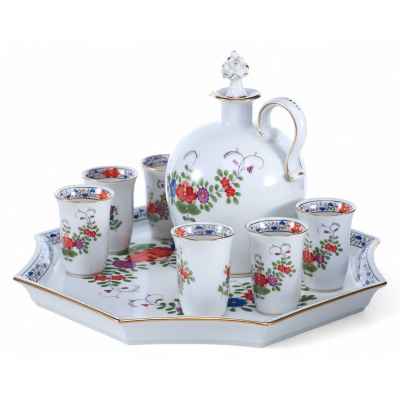 Набор для ликера фарфор, Мейсен (Meissen) Германия 1960-70-е гг. Мейсен, Германия 1960-70 гг