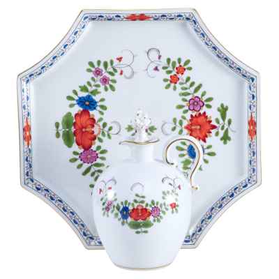 Набор для ликера фарфор, Мейсен (Meissen) Германия 1960-70-е гг. Мейсен, Германия 1960-70 гг