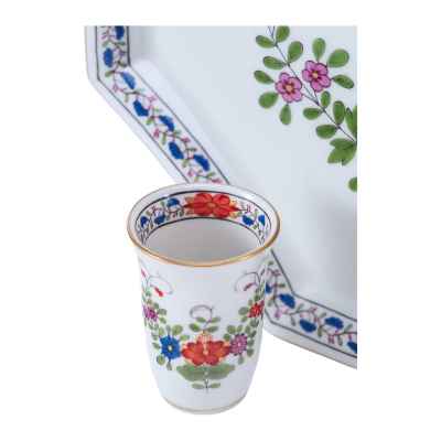 Набор для ликера фарфор, Мейсен (Meissen) Германия 1960-70-е гг. Мейсен, Германия 1960-70 гг