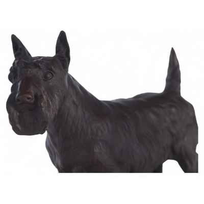 Статуэтка Скотч-терьер фарфор, Мейсен (Meissen) Германия сер ХХ в. 19х12,5 см. Мейсен, Германия до середины XX века