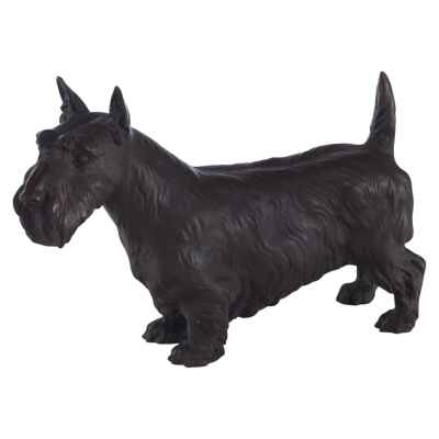 Статуэтка Скотч-терьер фарфор, Мейсен (Meissen) Германия сер ХХ в. 19х12,5 см. Мейсен, Германия до середины XX века