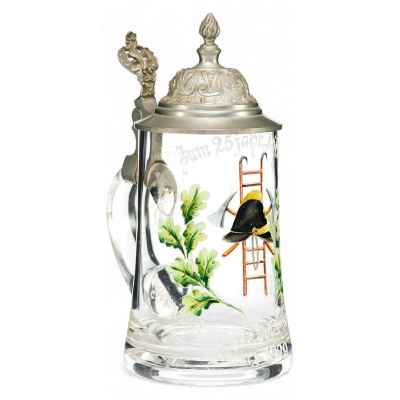 Пивная кружка с рисунком в виде дубовых венков Германия 1920-гг