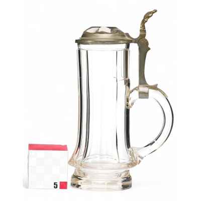 Пивная кружка. 23,4 см Богемия Начало XX века