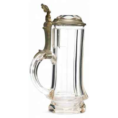 Пивная кружка. 23,4 см Богемия Начало XX века