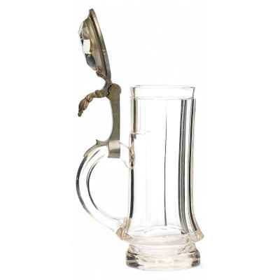 Пивная кружка. 23,4 см Богемия Начало XX века