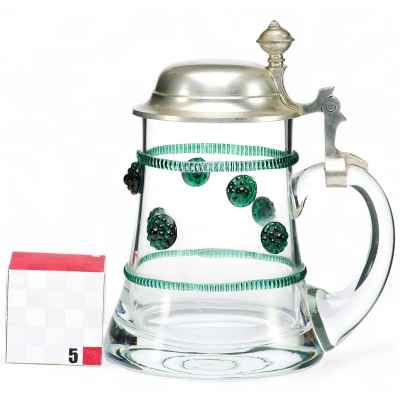 Пивная кружка в стиле модерн Богемия Начало XX века