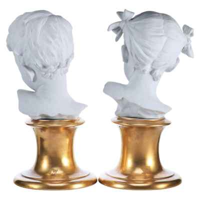 Парные скульптуры «Дети» Неаполь, Италия Начало XX века