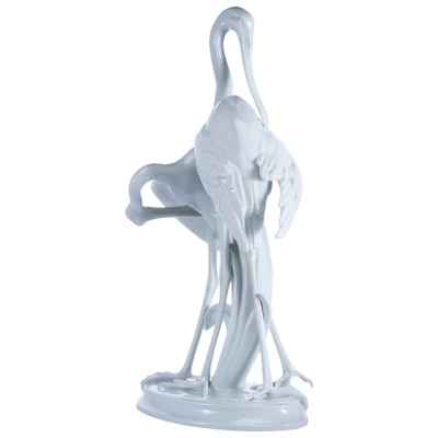 Скульптура «Две цапли» Херенд, Венгрия конец 1950-х -1960-гг