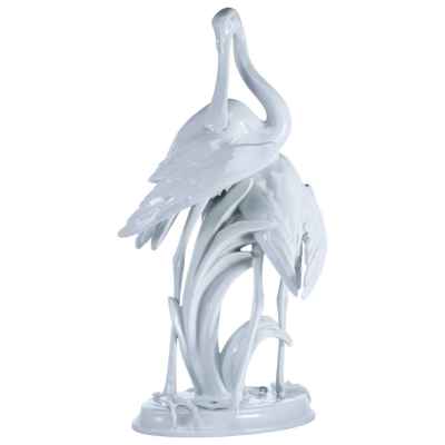 Скульптура «Две цапли» Херенд, Венгрия конец 1950-х -1960-гг