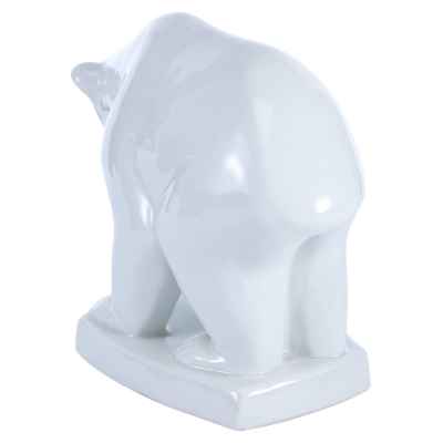 Скульптура Медведь фарфор, Мейсен (Meissen) Германия 1947-73 гг. Н-10,5 см. Мейсен, Германия 1947-1973 гг