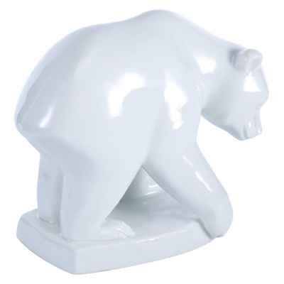 Скульптура Медведь фарфор, Мейсен (Meissen) Германия 1947-73 гг. Н-10,5 см. Мейсен, Германия 1947-1973 гг
