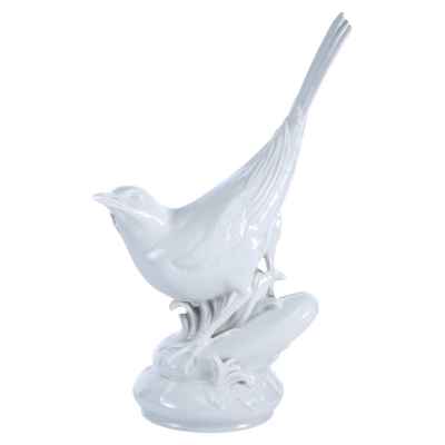 Скульптура Трясогузка фарфор, Мейсен (Meissen) Германия 1934-72 гг. Н-21,5 см. Мейсен, Германия 1934-1972 гг