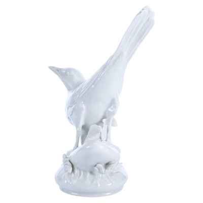 Скульптура Трясогузка фарфор, Мейсен (Meissen) Германия 1934-72 гг. Н-21,5 см. Мейсен, Германия 1934-1972 гг