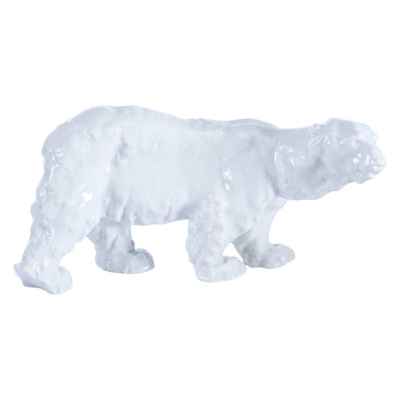Скульптура Полярный медведь фарфор, Мейсен (Meissen) Германия 1903-24 гг. 21x10x6,8 см. Мейсен, Германия 1903-1924 гг