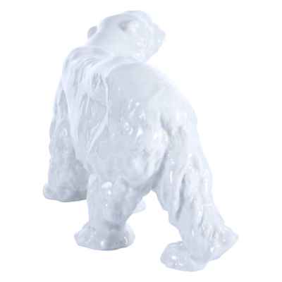 Скульптура Полярный медведь фарфор, Мейсен (Meissen) Германия 1903-24 гг. 21x10x6,8 см. Мейсен, Германия 1903-1924 гг