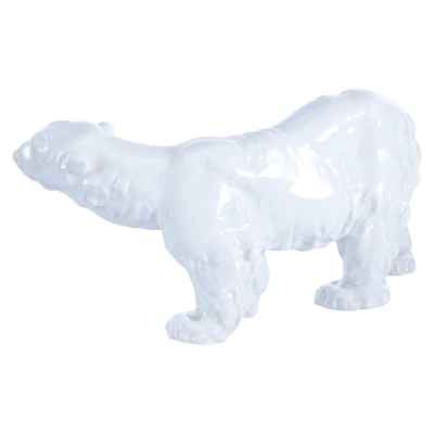 Скульптура Полярный медведь фарфор, Мейсен (Meissen) Германия 1903-24 гг. 21x10x6,8 см. Мейсен, Германия 1903-1924 гг