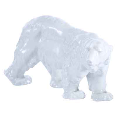 Скульптура Полярный медведь фарфор, Мейсен (Meissen) Германия 1903-24 гг. 21x10x6,8 см. Мейсен, Германия 1903-1924 гг