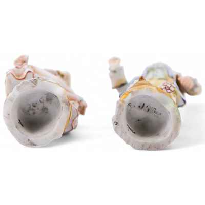 Парные скульптуры «Дама и кавалер» Фолькштедт (?) Германия Конец XIX века