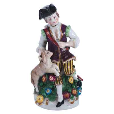 Скульптура-флакон «Мальчик с ягненком» Европа XX век