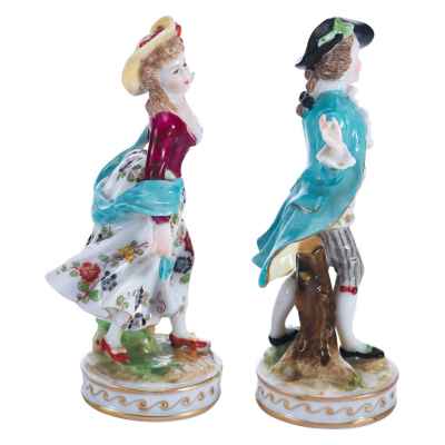 Парная скульптура «Галантная пара» Потсшаппелъ, Германия вления: конец XIX века