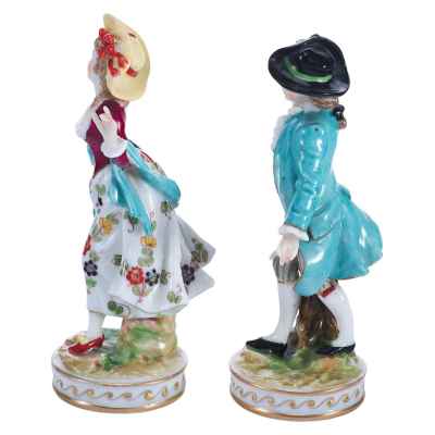 Парная скульптура «Галантная пара» Потсшаппелъ, Германия вления: конец XIX века