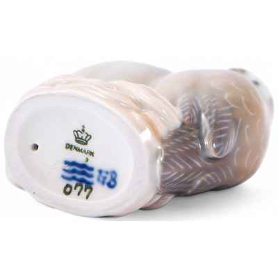 Скульптура Совята фарфор Royal Copenhagen Копенгаген Дания 1990-96 гг. Н-8,6 см. Копенгаген, Дания 1990-1994 гг