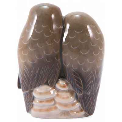 Скульптура Совята фарфор Royal Copenhagen Копенгаген Дания 1990-96 гг. Н-8,6 см. Копенгаген, Дания 1990-1994 гг