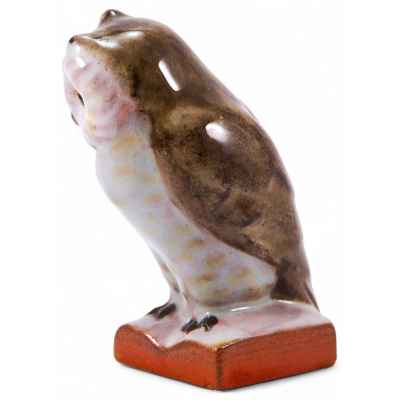 Скульптура Филинкерамика Gmundner Keramik Австрия 1920-30-е гг. Н-7 см. Австрия 1920-1930-гг