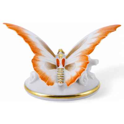 Скульптура «Бабочка» клеймо фабрики-изготовителя «Rosenthal» Розенталь, Германия 1934-1945 гг