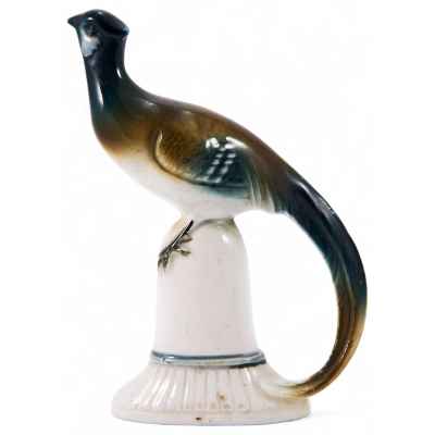 Скульптура Фазан фарфор, Германия (?) ХХ в. Н-12,7 см. Германия (?) XX век