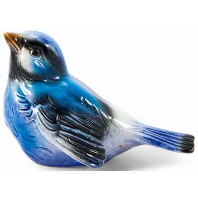 Скульптура Воробей фаянс Гебель (Goebel) Германия 1970-е г. 10,3x6,4 см. Германия 1970-егг