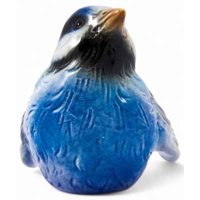 Скульптура Воробей фаянс Гебель (Goebel) Германия 1970-е г. 10,3x6,4 см. Германия 1970-егг