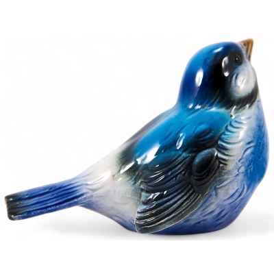 Скульптура Воробей фаянс Гебель (Goebel) Германия 1970-е г. 10,3x6,4 см. Германия 1970-егг