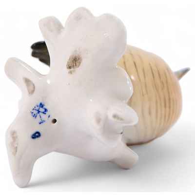 Скульптура Кукушка фарфор, Карл Энц (Karl Ens) Германия после 1945 г. Н-9 см. Фолькштадт, Германия после 1945 г