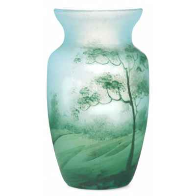 Ваза в стиле модерн. Фабрика художественного стекла Эмиля Галле. Европа Начало XX века